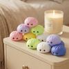 Rice Dumpling Squeeze Toy Soft Stress Relief Balls Cute Blow Bubbles Shape Skin-Friendly Fidget Toy for Adults