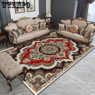 European Carpet Retro Home Bedroom Bed Living Room Hotel Homestay Floor Mat