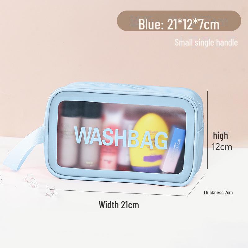 Large Capacity Waterproof PVC Travel Toiletry Bag - Cross-Border Cosmetic & Swim Storage