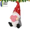 AEE2-Valentinstag Gnomes Dekoration Tischdekoration Gesichtsloser Zwerg Harzskulptur Desktop Gnomes Figur Ornament Für Schreibtisch Tisch
