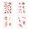 4Sheets Realistic Halloween Temporary Tattoos Waterproof Fake Tattoo  Party