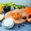 Hand Chopper Garlic Press Vegetable Fruit Twist Shredder Manual Meat Grinder Chopper Garlic Crusher Cutter Home Kitchen
