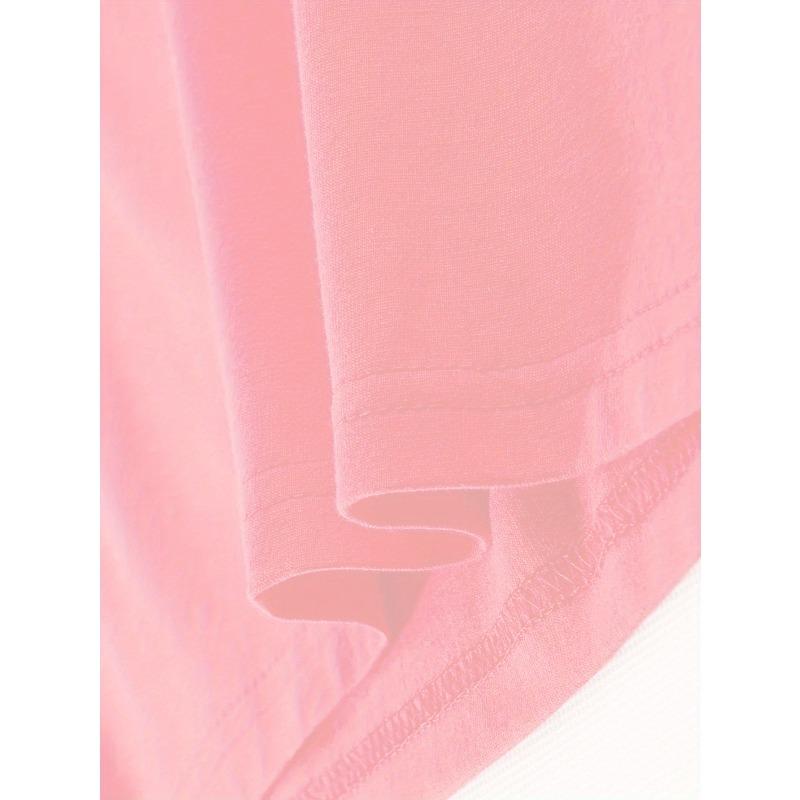 European Size Childrens Fashion Round Neck T-Shirt Summer Casual Printed Top