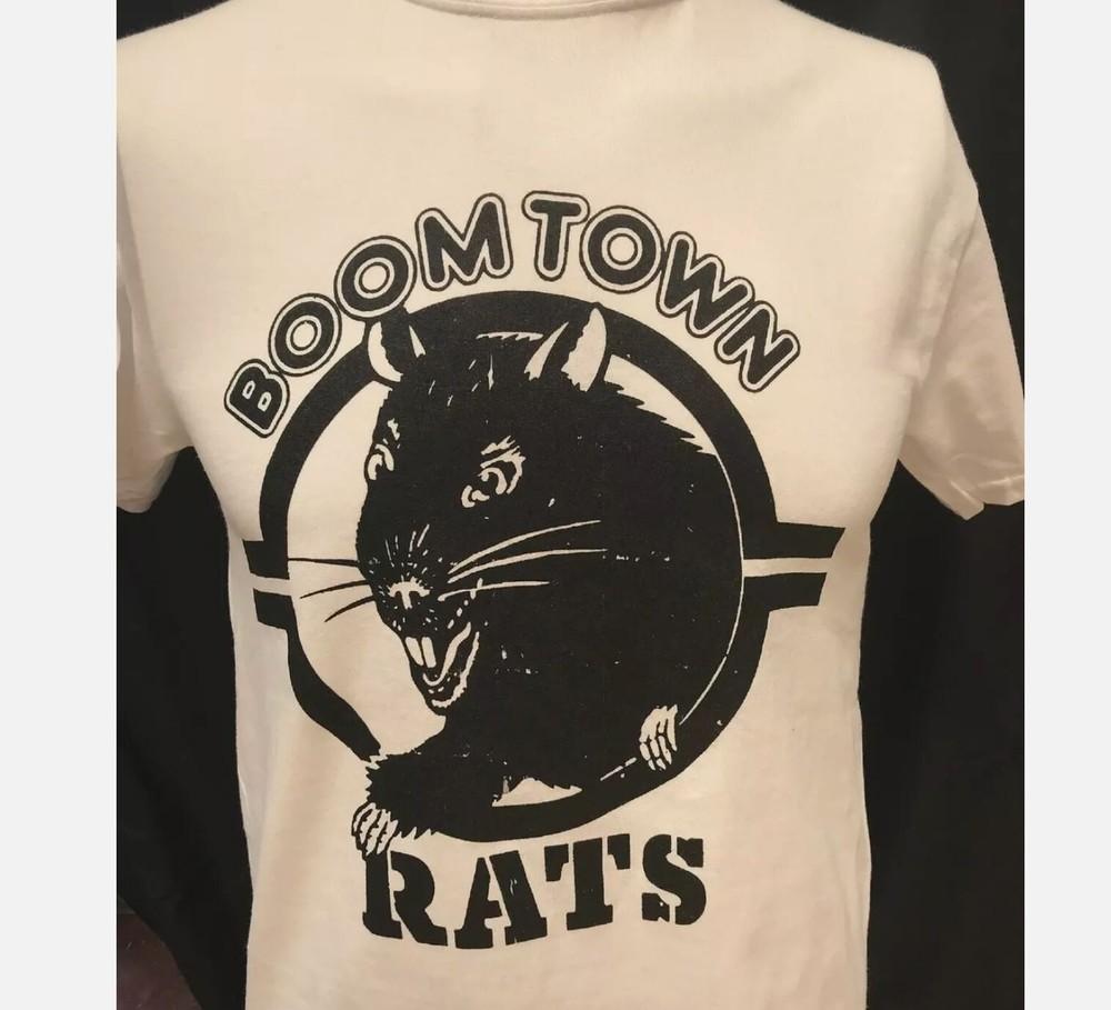 Back to Boomtown THE BOOMTOWN RATS Band Shirt Classic White Unisex S-5XL Unisex T-Shirt S