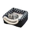 Closed Pet Sleeping House Dogs Cat Bed Suit For Winter Puppy Nest Winter Warm Cat Litter Pet Villa Closed Kennel Pet Supplies
