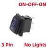 1PCS KCD1 waterproof mini toggle switchs no light latching 3gear 3pin ON-OFF-ON button rocker switch AC 250V/6A 125V/10A