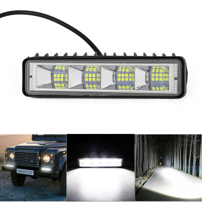 2Pcs 6'' 200W Led Work Light Flood Beam Bar Light Bar Offroad Lights Driving Fog Lights Lamps Drl Lights For Car Suv Truck Offroad