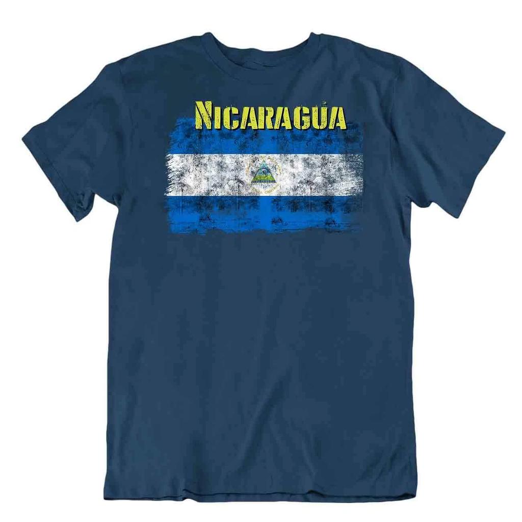 Nicaragua Flag Tshirt T-shirt Tee Top City Map Rising Sun Cap of Liberty Rainbow