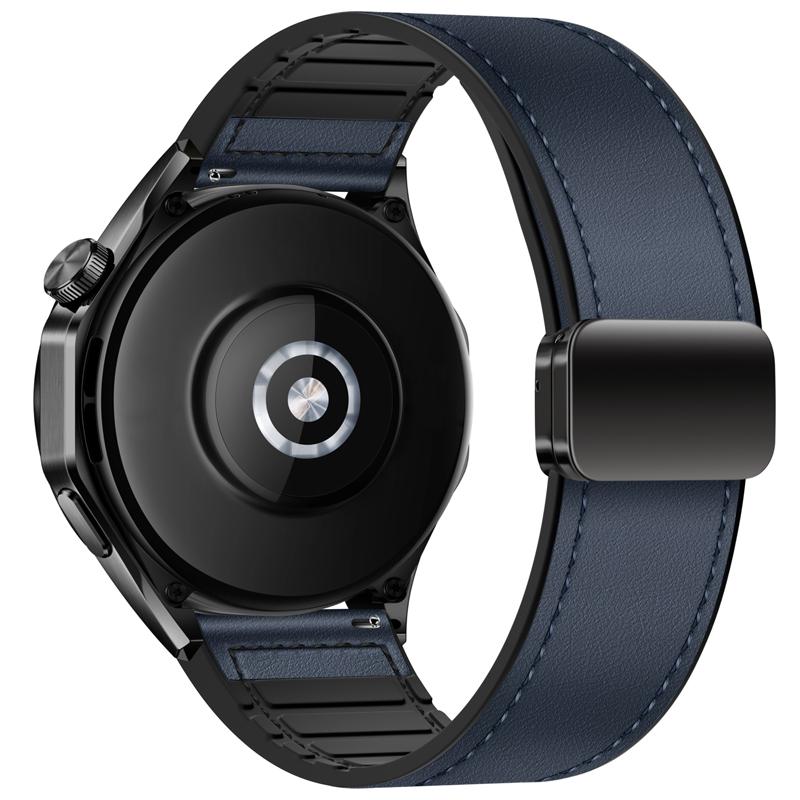 

22mm 20mm Leather+Silicone Strap for OnePlus 46mm/OnePlus Watch 3 2 2R Bracelet Wristband Correa forWatch X/X2/4 Pro Belt OPPO Watch X X2