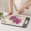 Zhishi 304 Stainless Steel & Wheat Straw Dual-Sided Cutting Board