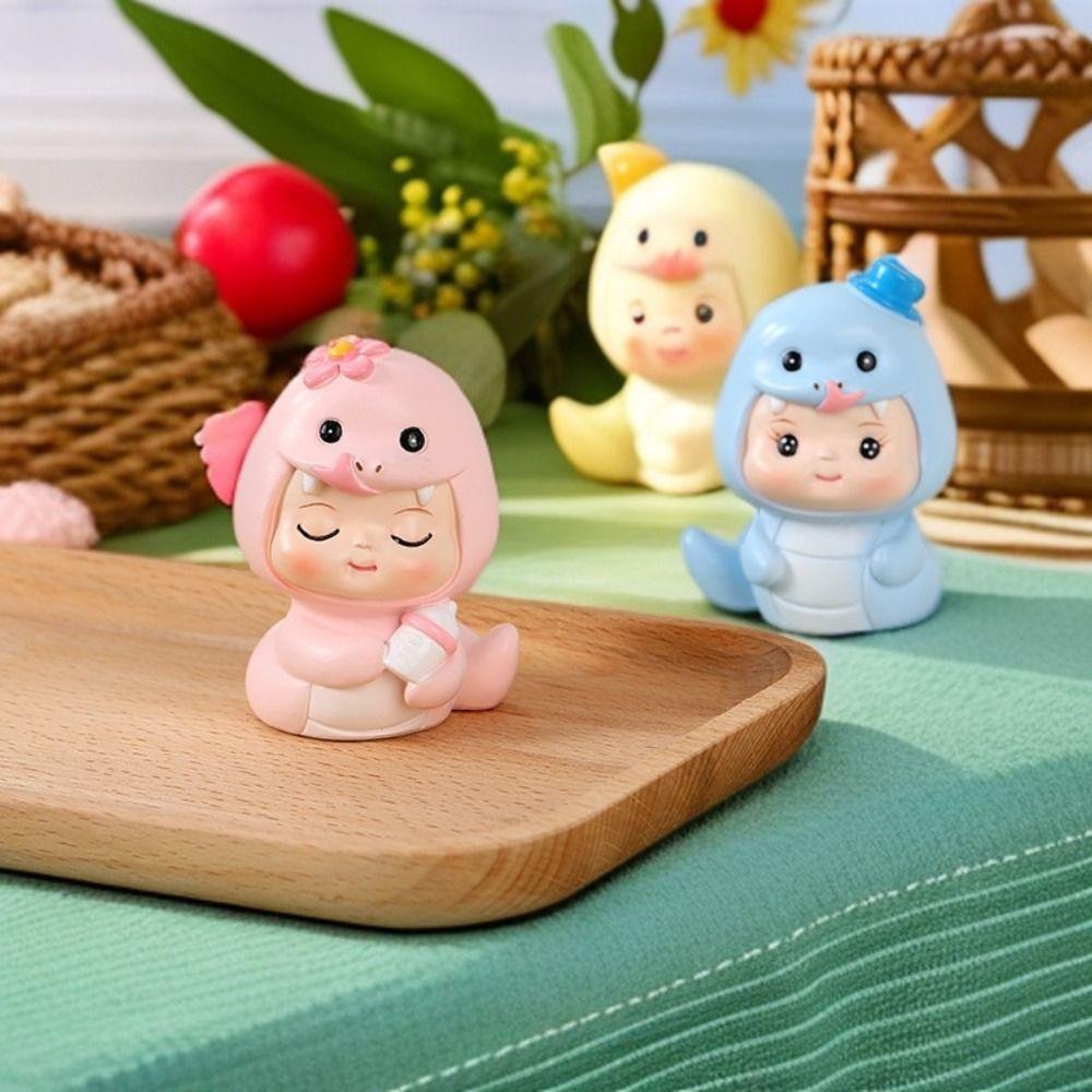 Traditional Lucky Snake Baby Ornament Cute Small Snake Figurine  New Year Decoration Gifts