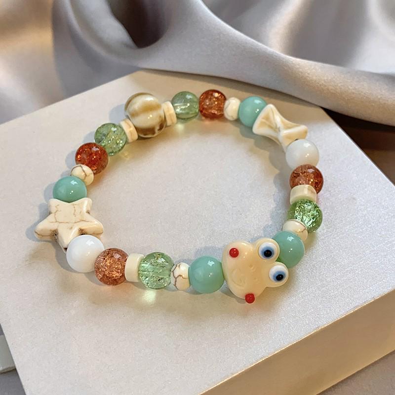 Summer Beaded Bracelet: Women's Elegant Fresh Creative Niche Jewelry