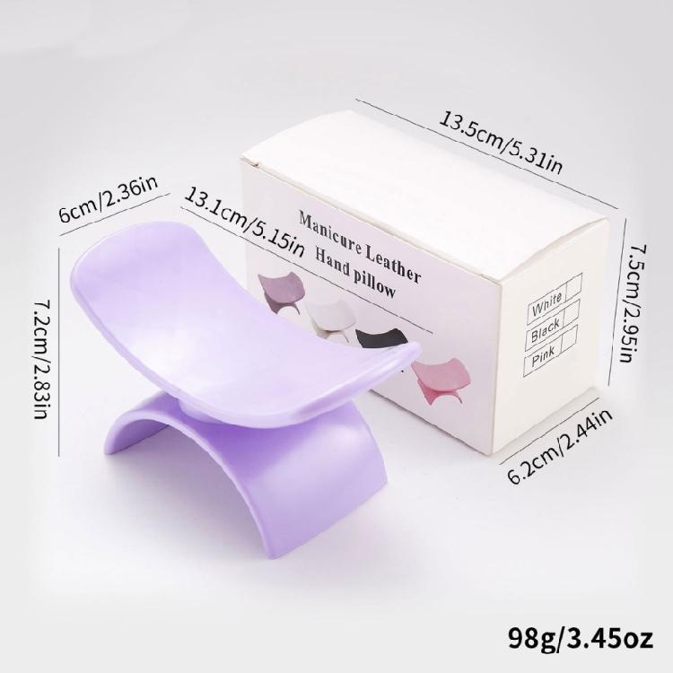 Manicure Nail Rest U-Shape Nail Arm Rest Nail Hand Rest ABS Nail Wrist Rest Manicure Arm Rest Stand