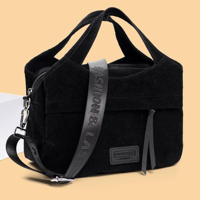 Fashion trend lightweight large capacity multi-layer handbag simple and versatile casual shoulder bag women's crossbody bag