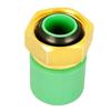 Aluminum-Plastic Pipe Floor Heating to PPR Quick Connector 20mm Hot Melt Copper Adapter for Hot Water Manifold Accessories