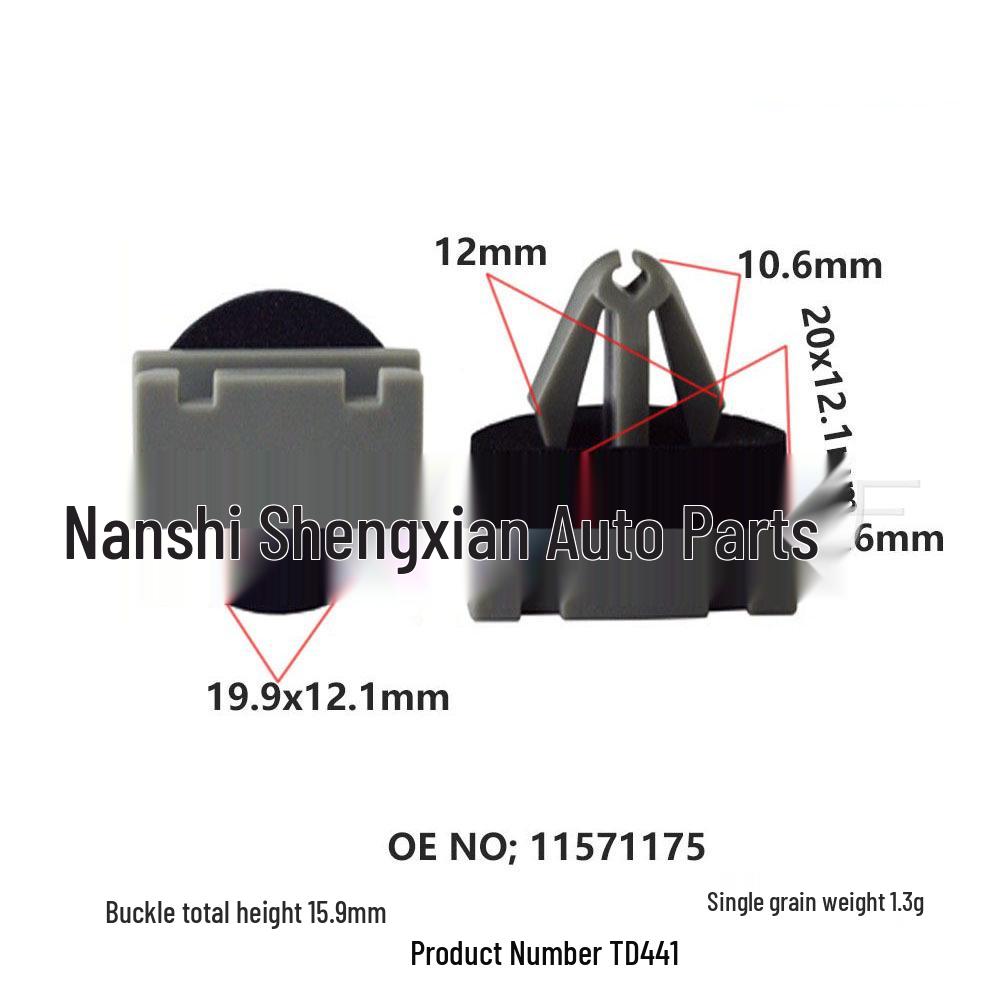 

Jeep Compass Door Sill Trim Clips and Nylon Buckles 10000pcs