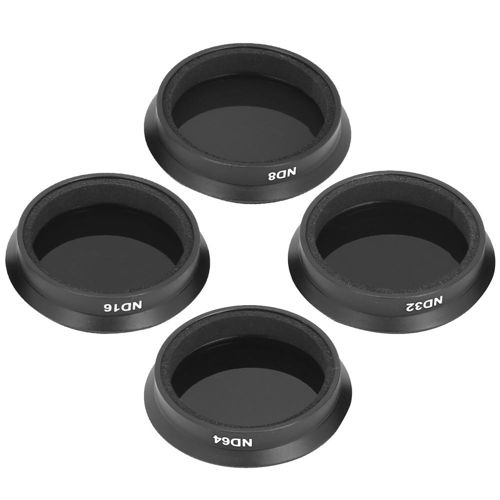 JUNESTAR ND8 ND16 ND32 ND64 Lens Filter Polarizer 4 In 1 Set for OSMO ACTION Motion Camera