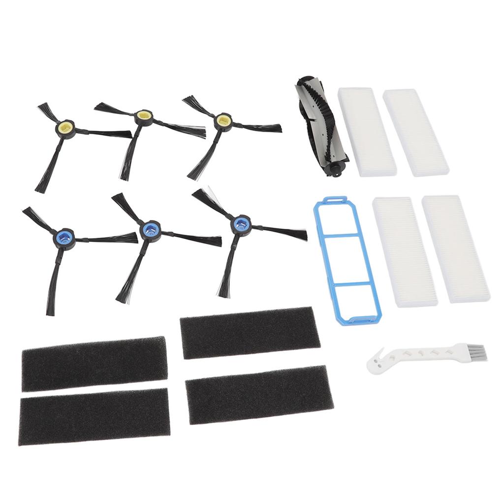 Saugroboter Bürsten-Set Hauptwalzenbürste Filter Seitenbürsten Vorfilter Lange Bürste für ILife A7