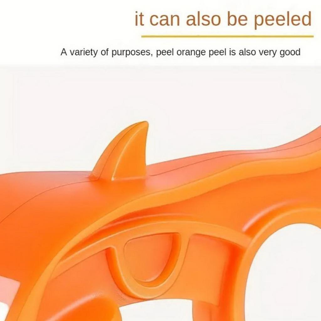 Creative fruit peeler, apple peeler, portable stainless steel scraper, multifunctional small kitchen utensils