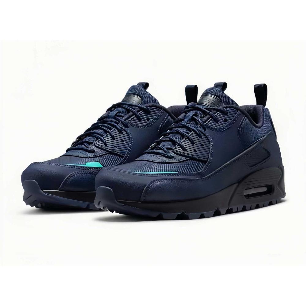 Shoes Men's and Women's Shoes Casual Inner Heightening Air Cushion Shoes Day of the Dead Navy Blue and White Porcelain