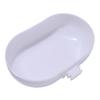 Bird Feeder Box Portable Parrot Bathtub Oval Plastic Bird Wash Shower Box Haning Bird Food Bowl for Cleaning and Feeding