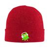 Duolingo Owl Duo Warm Knitted Cap Winter Knit Bonnet Hat Skullies Beanies Hip Hop Caps for Unisex