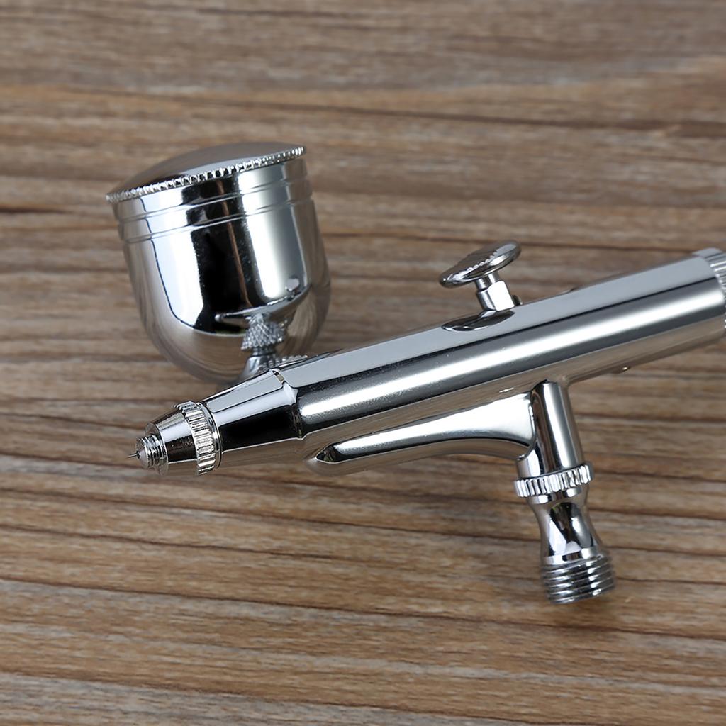 Dual Action Airbrush Kit 0.2mm 0.3mm 0.5mm Needle Spray Gun Paint Art