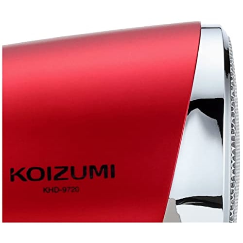 Koizumi Hair Dryer Negative Ion Tough Dryer Red KHD-9720/R