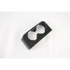Carbon Fiber Interior Rear Water Cup Holder Cover Trim for Ford F150 2015-