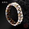 New Three-color Angel Splicing Environmentally Friendly Alloy Elastic Bracelet, Versatile Jewelry