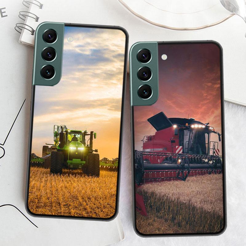 Farm Vehicle Tractor Phone Case For Samsung A16 A26 A36 A56 Galaxy A02S A12 A52S A13 A23 A33 A53 A54 A34 A24 A14 A22 A32 A42 A72