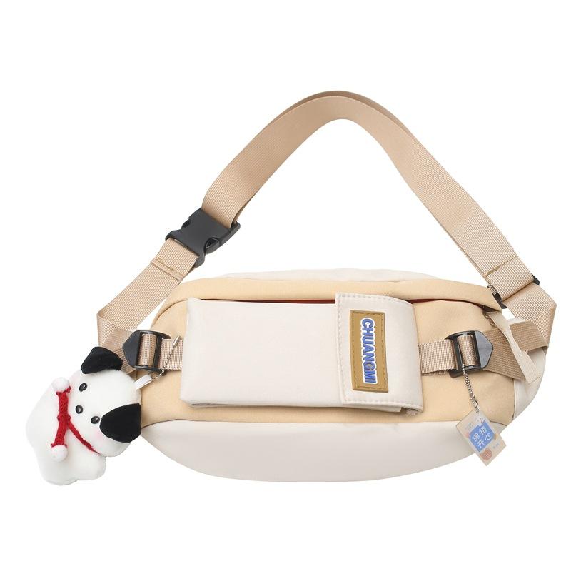 

Мужская нагрудная сумка Женская сумка через плечо Сумка через плечо бежевый