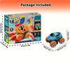 Children's Interchangeable Track Magic Racing Car Set, Flexible Train and Scooter Gift Toy for Boys Aged 3-14