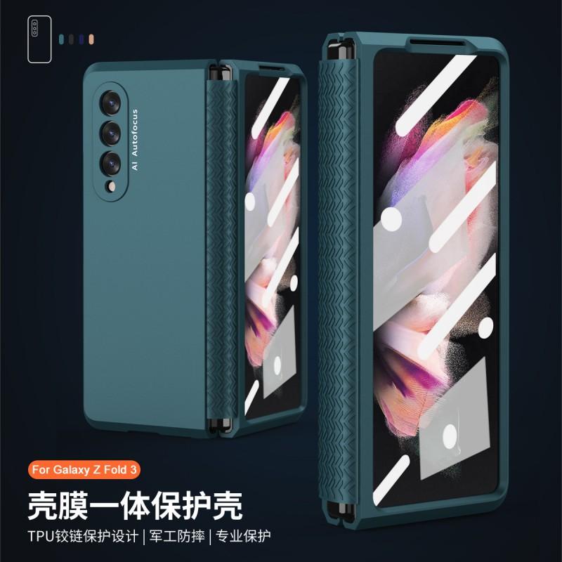 Fold3 Fold2 Phone Case Clear TPU Hinge Protector Screen Anti-Scratch Shockproof Cover