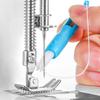 5/2/1pcs Blue/White Sewing Machine Needle Inserter Threade Automatic Threader Quick Sewing Threader Needle Changer Hold Tools