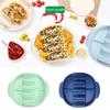 Reusable Silicone Taco Holder Portable Taco Display Stands Microwave Use Pancake Rack  Takeout