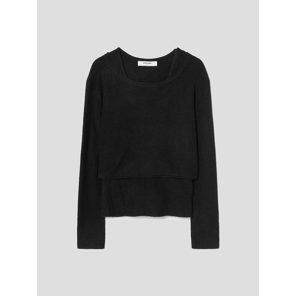 8SECONDS Setup Pullover Black