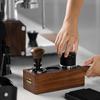 MHW-3BOMBER Vintage Tamping Station 51-58mm Coffee Portafilter Holder Espresso Puck Screen Storage Box Home Barista Accessoies