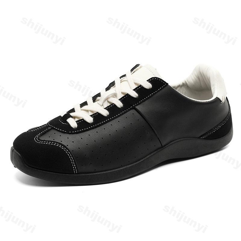 Mens Shoes Pu Leather Sneakers 2025 Spring Autumn Casual Sneakers Student Casual Shoes Low Top Man Vulcanize Shoes Zapatillas