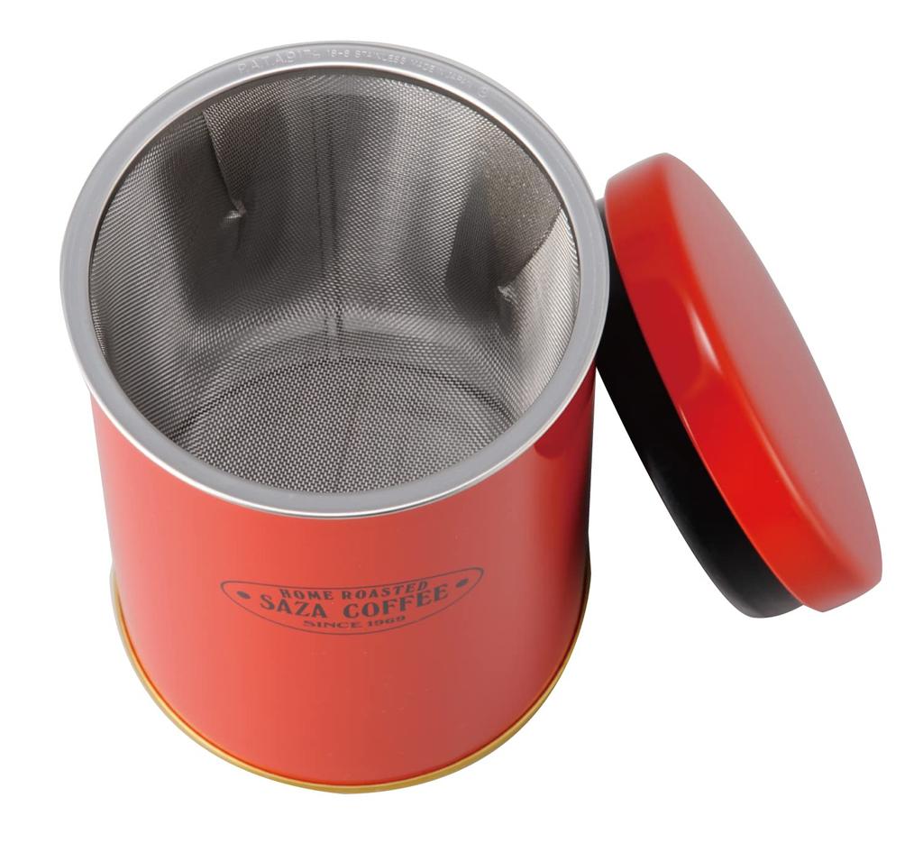 Saza Coffee Powder Control Stocker Mesh Includes 3 Types Controls Fine Powder of Coffee Beans Coffee Bean Storage Container
