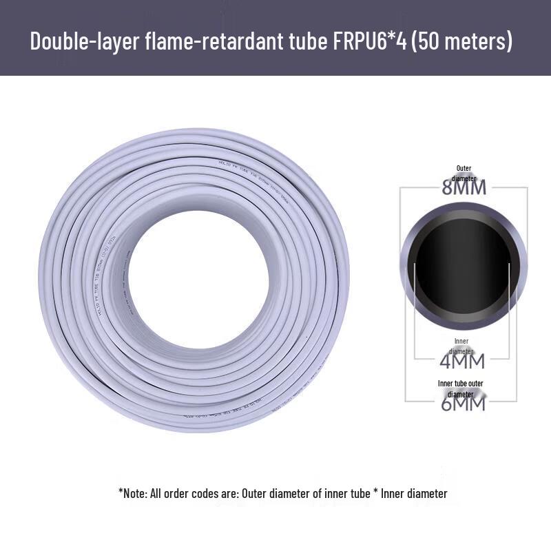 JunDingYing High-Temp Flame-Retardant PU Air Hose