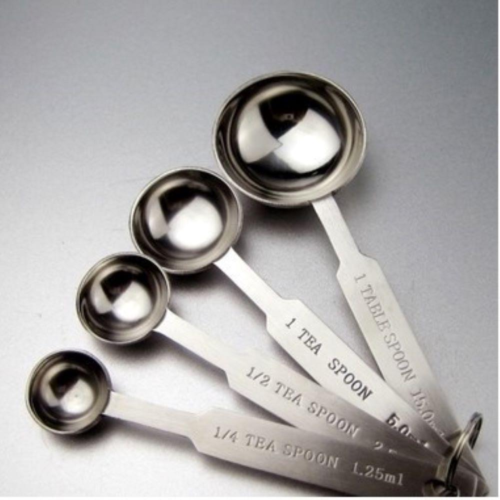 Steel Accurate For Measure Cooking Baking Cooking Tablespoon Coffee Scoop Teaspoon Measuring Spoons