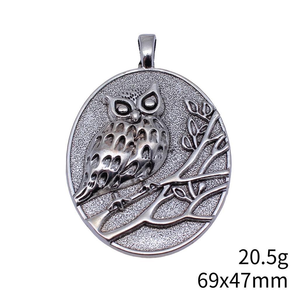 Big Owl Pendant Wings Charms For Forest Bird Theme DIY Bracelet Necklace Jewelry Making Supplies For