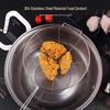 Large Stainless Steel Mesh Skimmer for Frying and Dumpling Straining