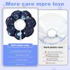 Cat Cone Collar Soft Waterproof Cat Recovery Collar Protective Adjustable Cones to Stop Licking After Surgery Cute Pet Pillow for Small Animal Cats