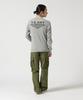 LONG SLEEVE WAFFLE Sleeve Waffle Navy 2XL 020 Gray [AVIREX] T-SHIRT U.S. NAVY/Long T-Shirt U.S. 783-4130006 Men's