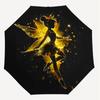 1PC Fairy Sparkles Umbrella-8-Rib Reinforced, Automatic Open, Lightweight & Durable, Cute Fashion Accessory for Outdoor-F2645