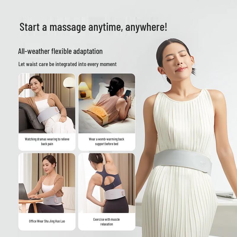 Breo Y3 Pro Waist Massager with Red Light Therapy CN Plug (adapter Included)