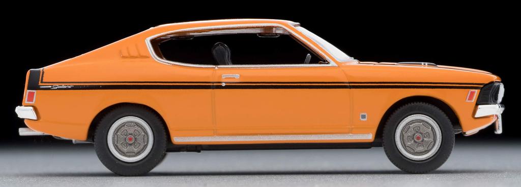 Tomica Limited Vintage Neo Scale Mitsubishi Colt Galant GTO MR 1970 Orange Finished Model 1/64 LV-N204a