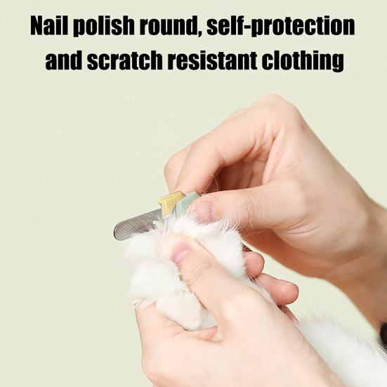 Haustier-Nagelknipser mit LED-Licht zur Beleuchtung der Nagelblutlinie Katzenkralle-Trimmer mit scharfer Klinge Haustier-Nagelschneider Pflege Werkzeug für Hund Katze Kaninchen Klein